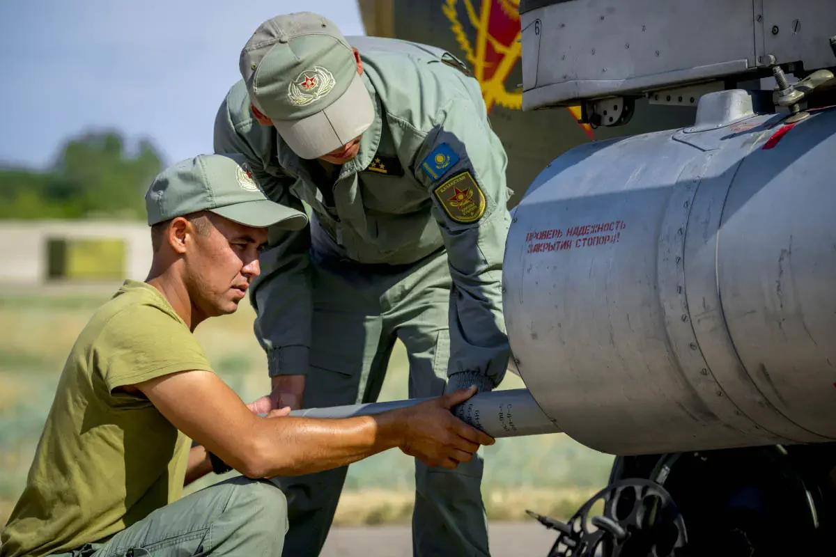 Ми-171Ш ВВС Казахстана