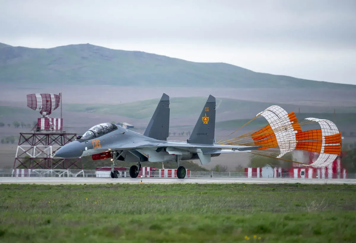 Су-30СМ ВВС Казахстана