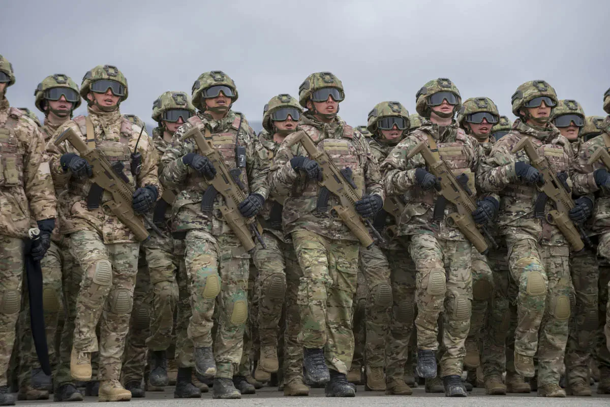 The Armed Forces of Kazakhstan holds Battle Parades (Russian: Боевой парад) every couple of years on 7 May, which is Defender of the Fatherland Day in Kazakhstan