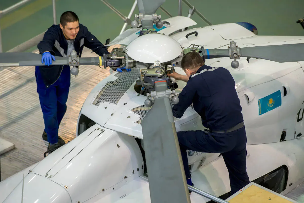 Eurocopter Kazakhstan Engineering (EKE) - plant for assembly, maintenance and training of flight personnel. Nur-Sultan, Kazakhstan