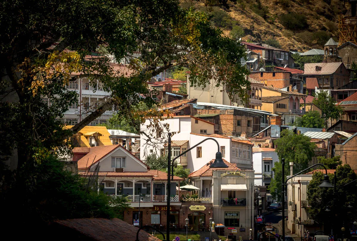 Historical center of Tbilisi, Georgia