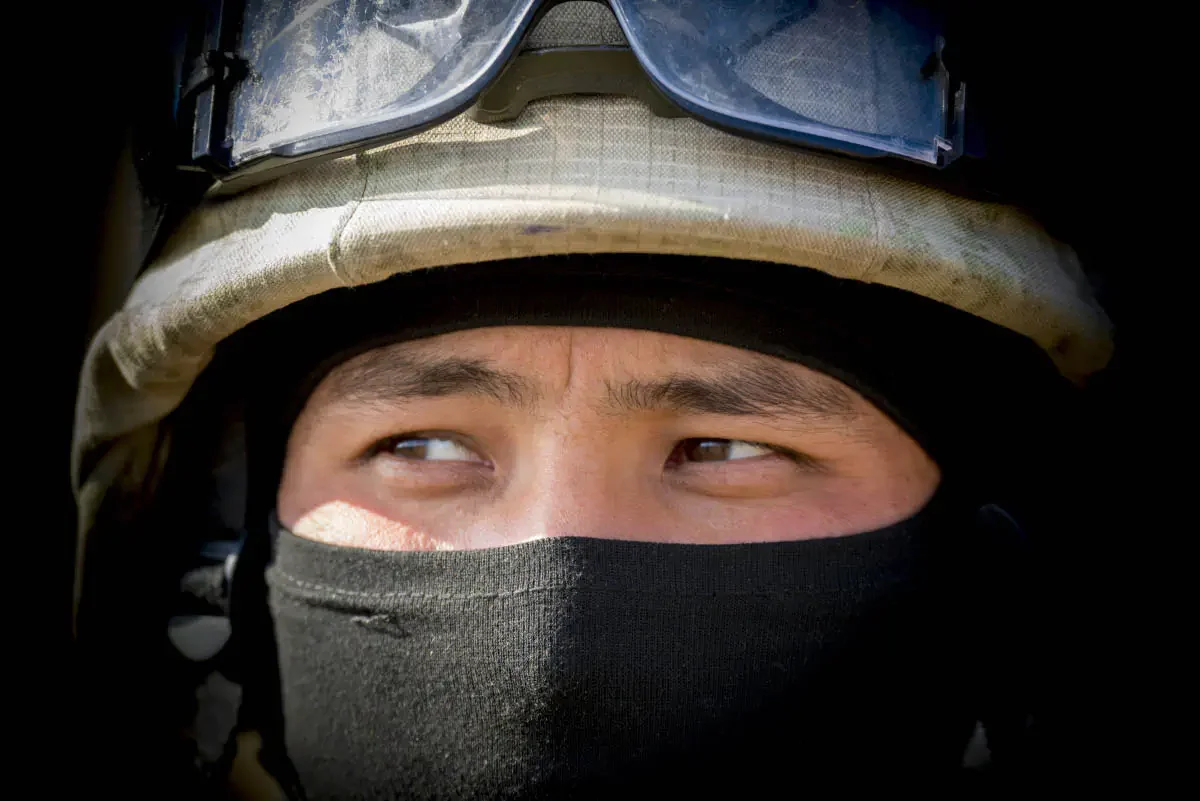 Indestructible brotherhood - 2017, joint Kazakh-Russian exercises of peacekeepers
