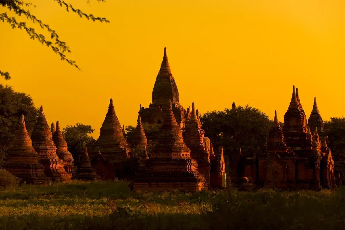 Bagan at sunrise