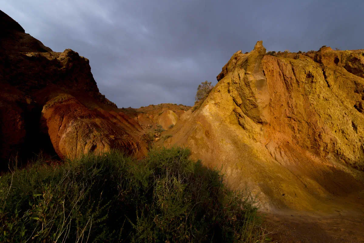 Fairy Tale сanyon. Issyk-Кul region, Kyrgyzstan