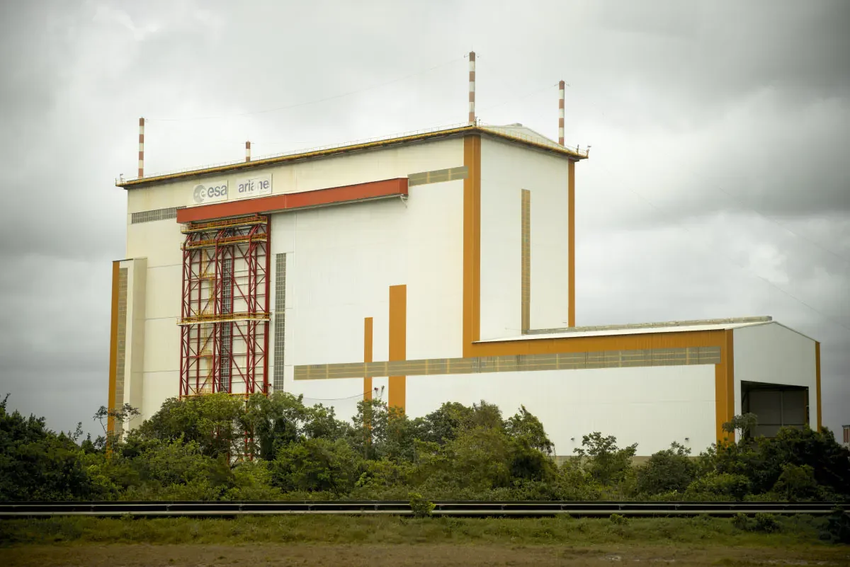 Ракета «Ариан-5» (корпус сборки BAF), Гвианский космический центр