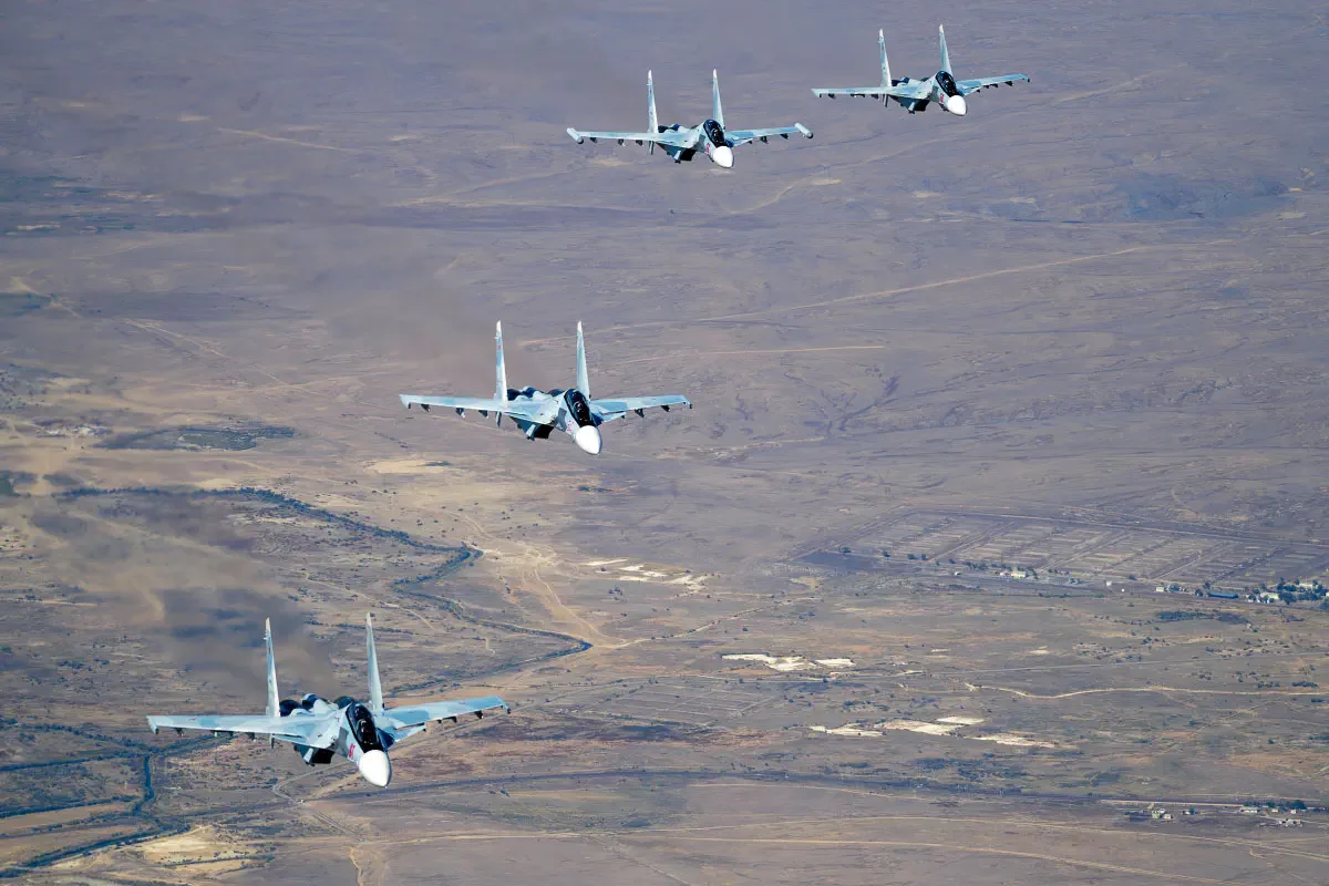 Совместные учения ВВС Казахстана и России «Восток-2019»