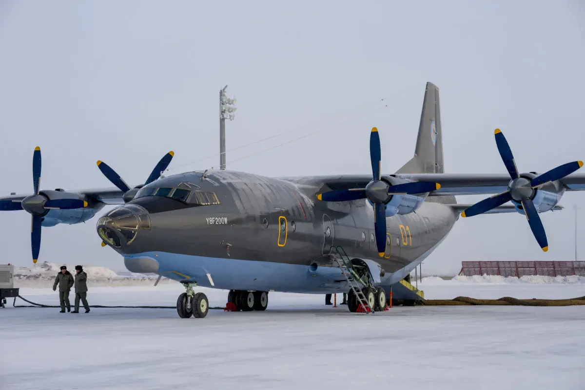 Shaanxi Y-8 F200W Национальной гвардии Казахстана