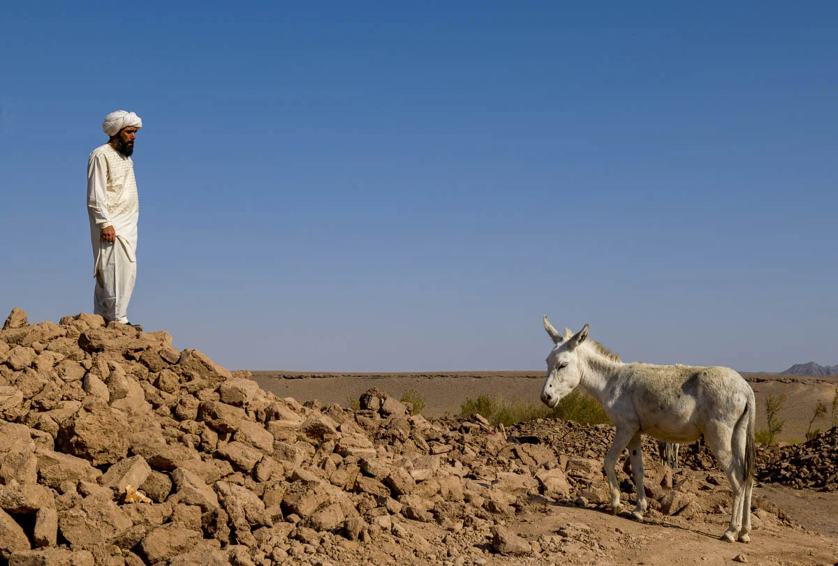 At the earthquake epicenter. Zinda Jan District, Herat Province, Afghanistan (оctober 2023)