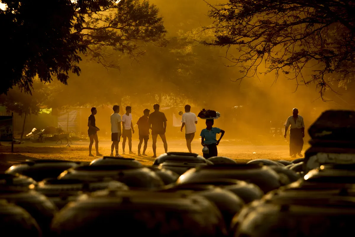 Evening in Bagan