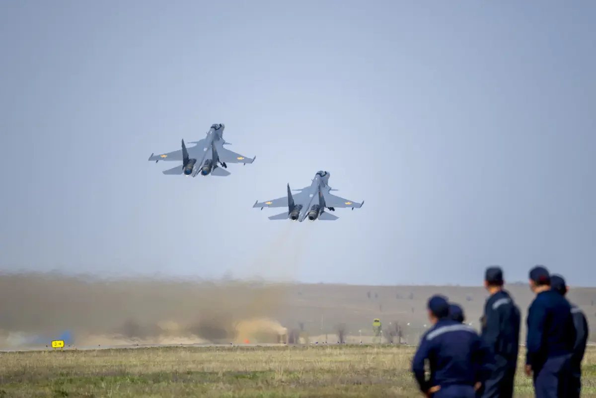 Су-30СМ ВВС Казахстана