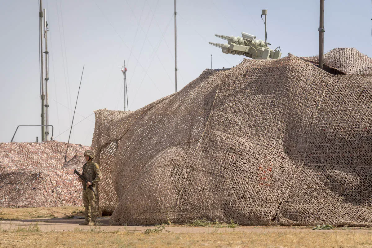 Exercises of the ground forces of Kazakhstan Karatau – 2017. Gvardeyskiy, Zhambyl region, Kazakhstan