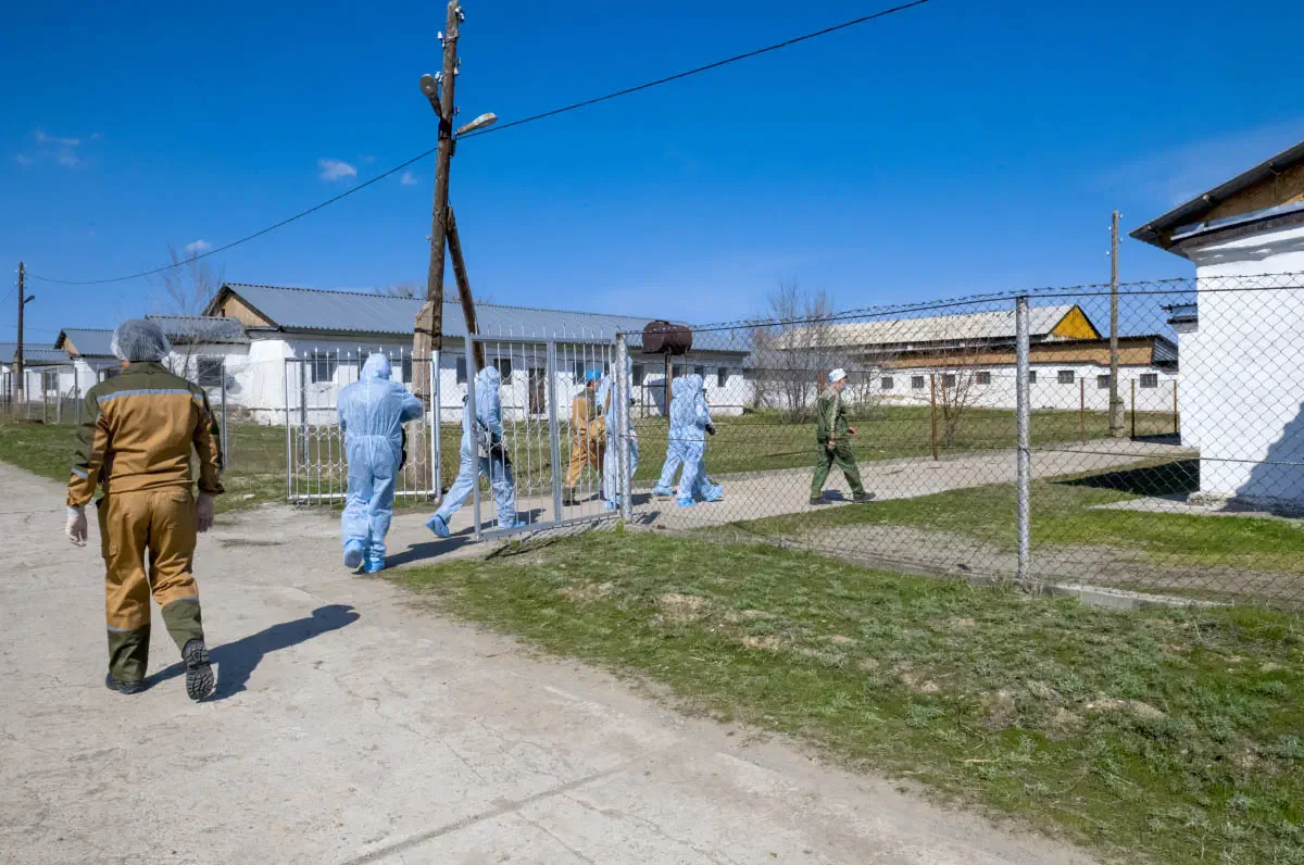 QazVac (QazCovid-in) is the Kazakhstan vaccine against COVID - 19 developed at the Research Institute Problems of Biological Safety. Gvardeyskiy, Zhambyl region, Kazakhstan