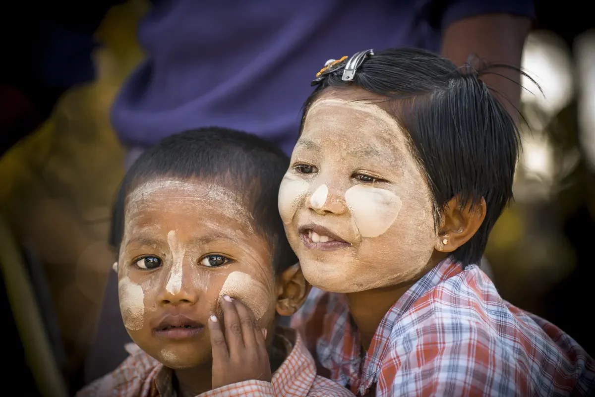 Children from Bagan