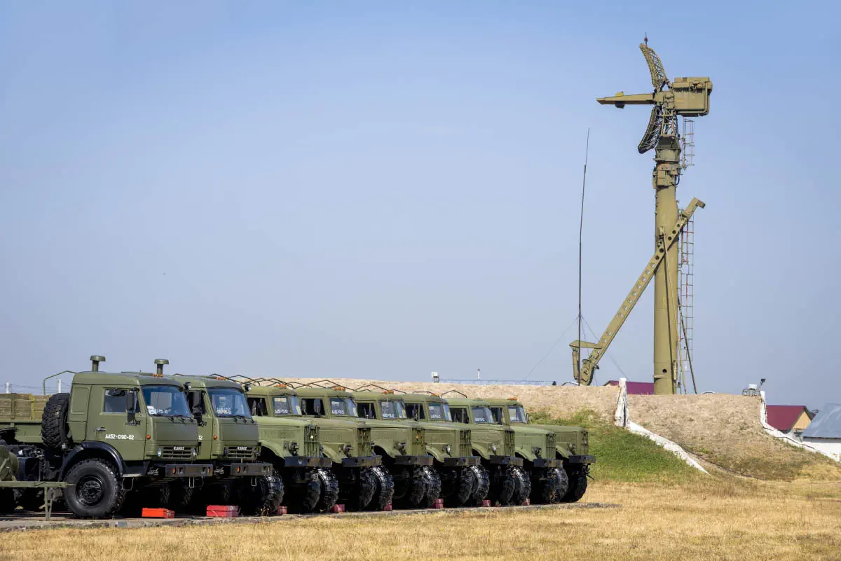 ЗРК С-300ПС (по классификации НАТО SA-10 Grumble) Сил воздушной обороны Казахстана