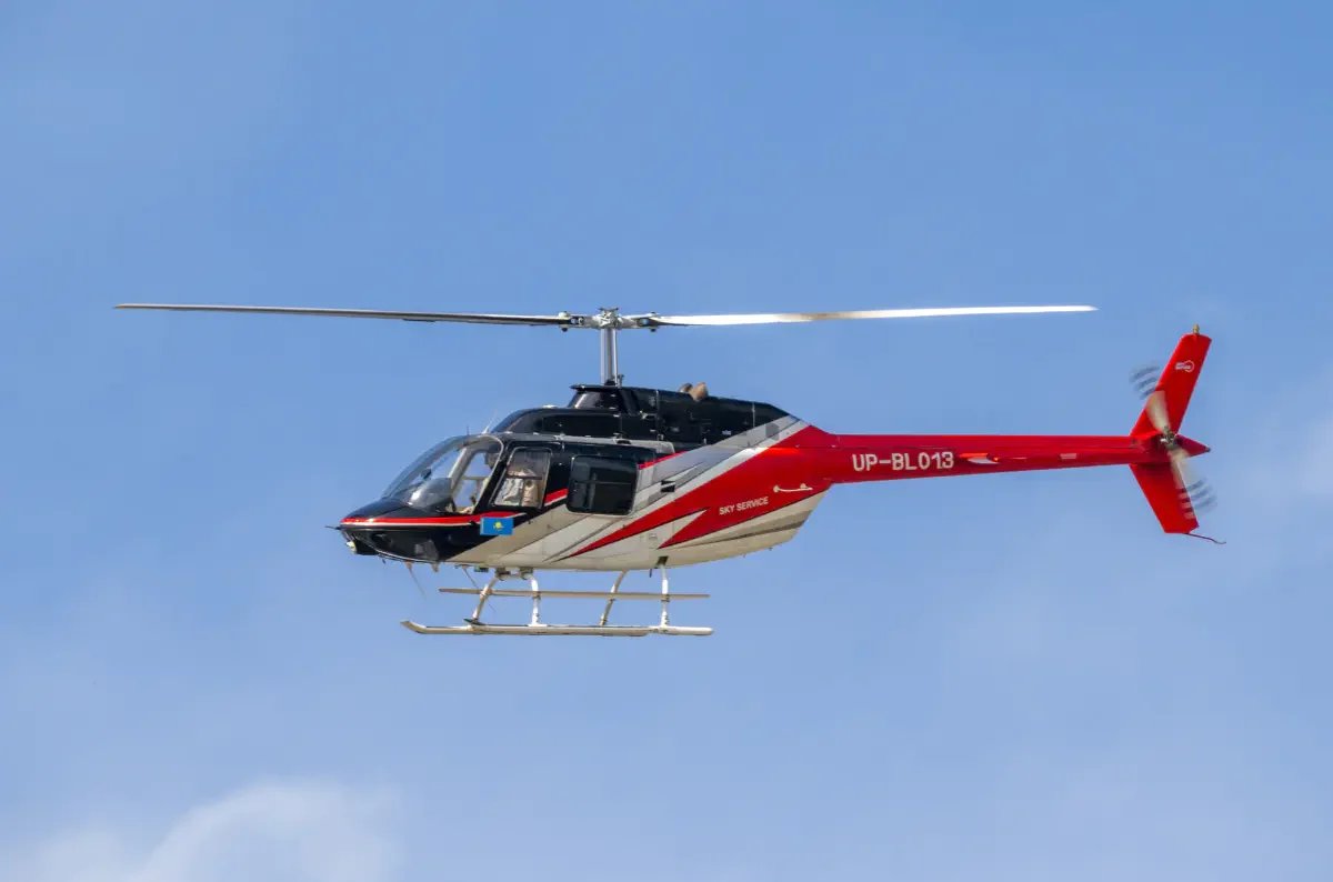 Sky School, helicopter school in Almaty, Kazakhstan