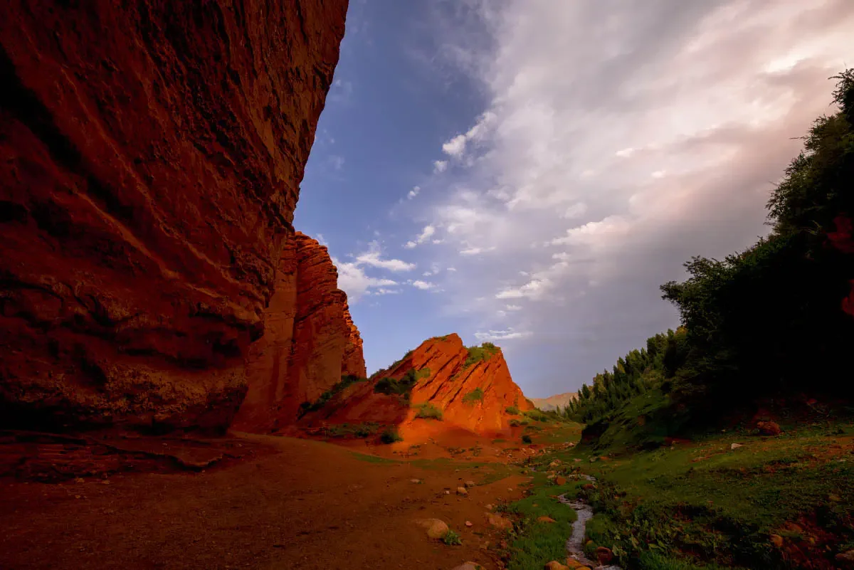 Jety-Oguz. Issyk-Кul region, Kyrgyzstan