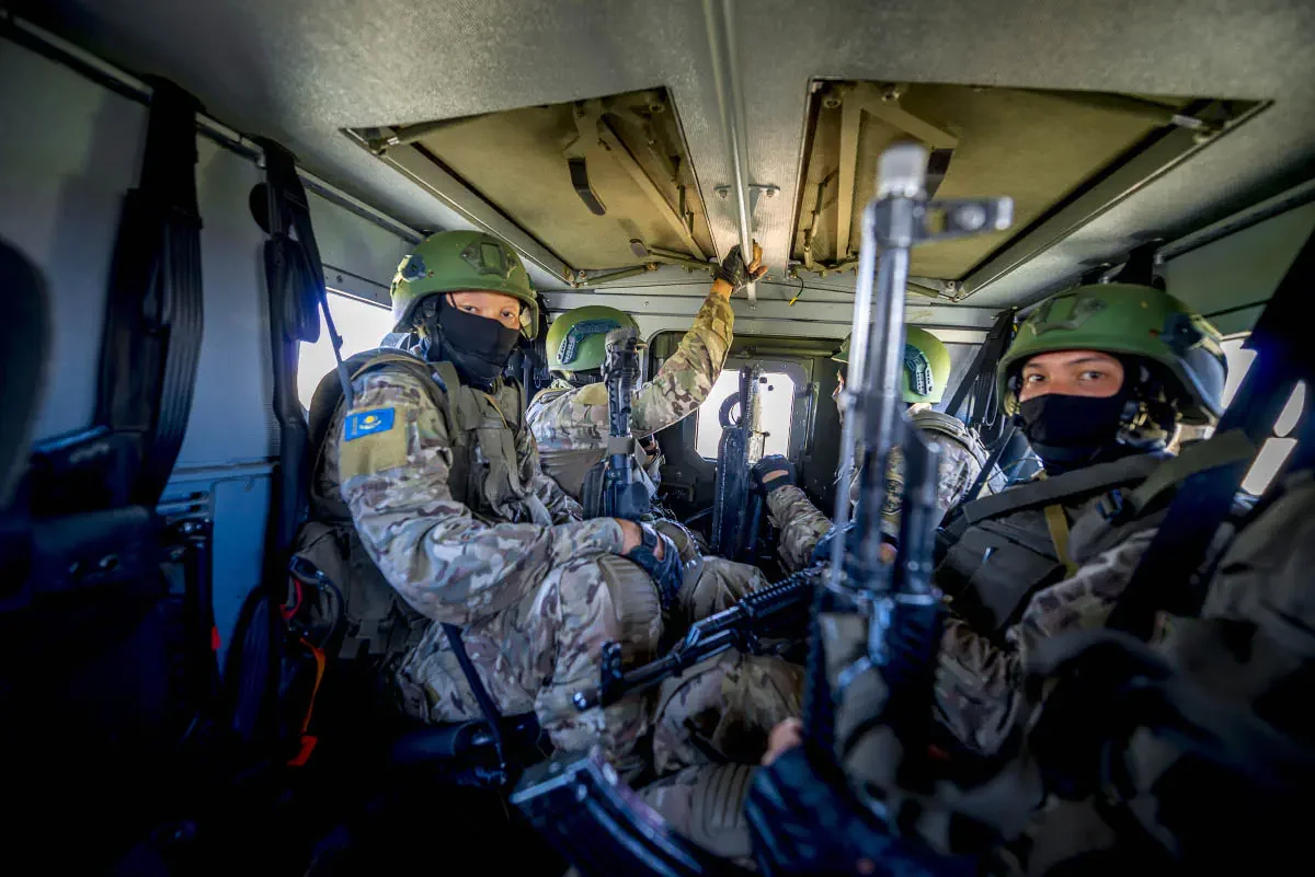 Kazakhstan Paramount Engineering (KPI), a company producing armored personnel carriers