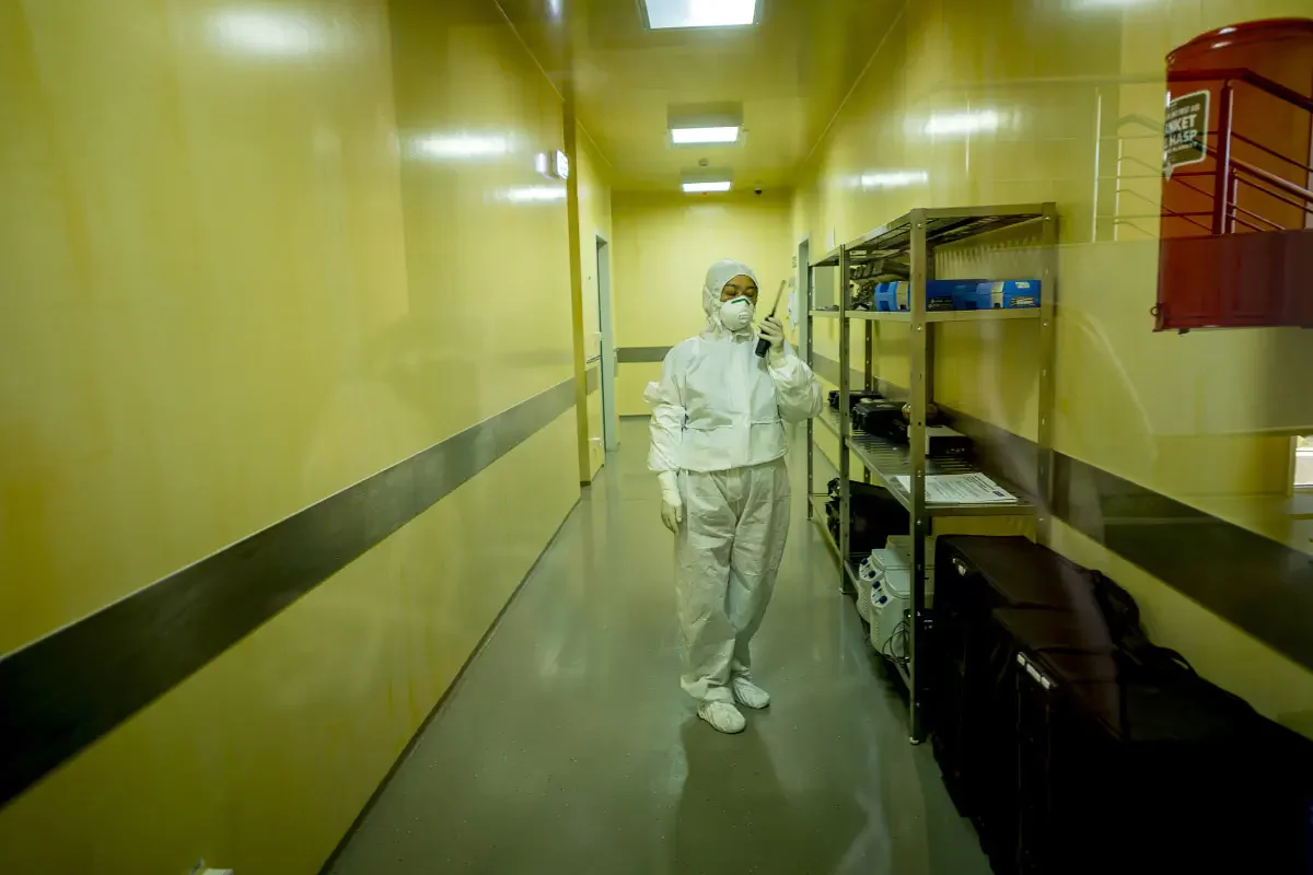 QazVac (QazCovid-in) is the Kazakhstan vaccine against COVID - 19 developed at the Research Institute Problems of Biological Safety. Gvardeyskiy, Zhambyl region, Kazakhstan