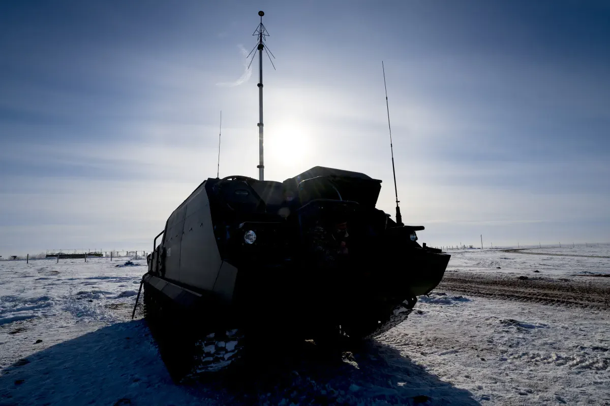 Buk-М2 missile system (NATO reporting name SA-17 Grizzly) Kazakh Air Defense Forces. Sary-Shagan missile testing range