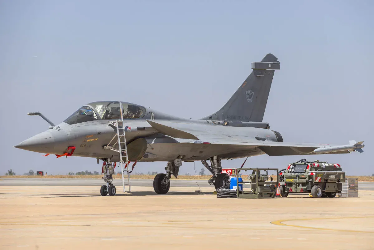 International Aviation show Aero India-2017. Yelahanka air force station, Bengaluru, India
