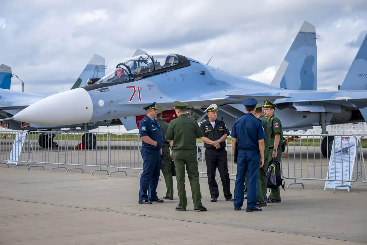 Международный военно-технический форум «Армия» (авиационная часть). Кубинка, Россия