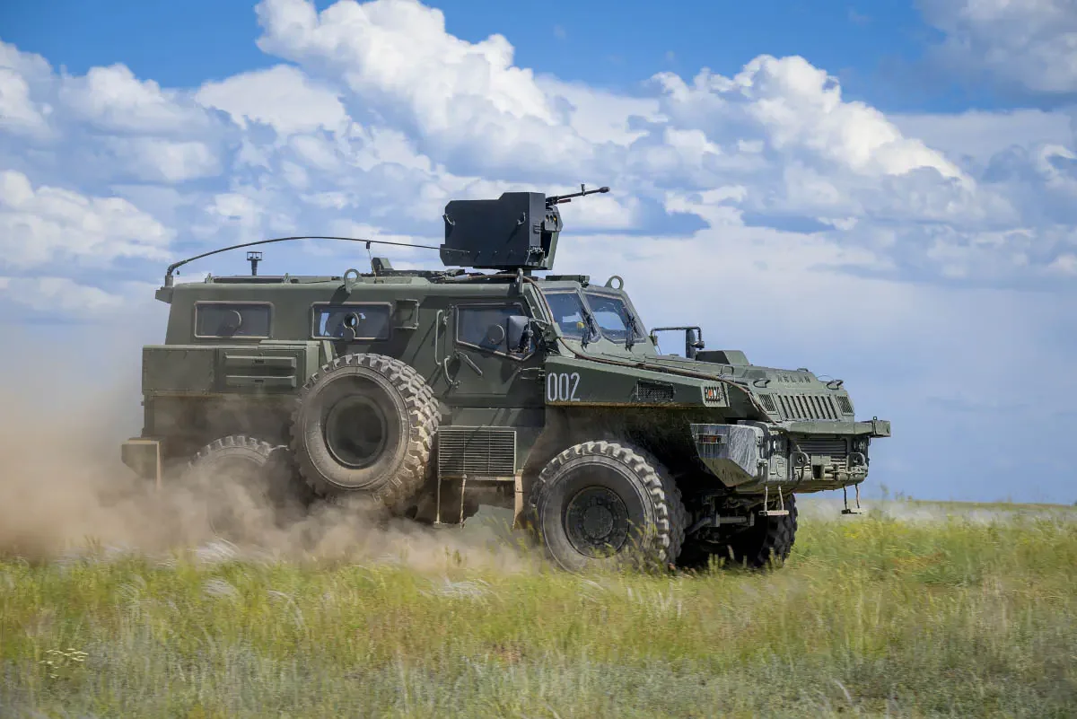 Kazakhstan Paramount Engineering (KPI), a company producing armored personnel carriers