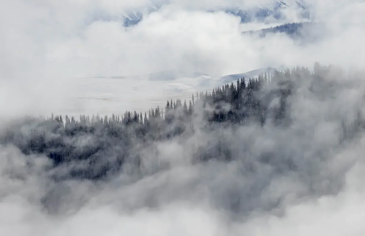 Winter in Kungey Alatau