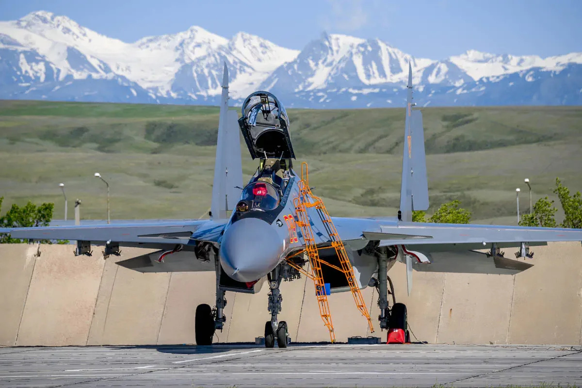 Су-30СМ ВВС Казахстана