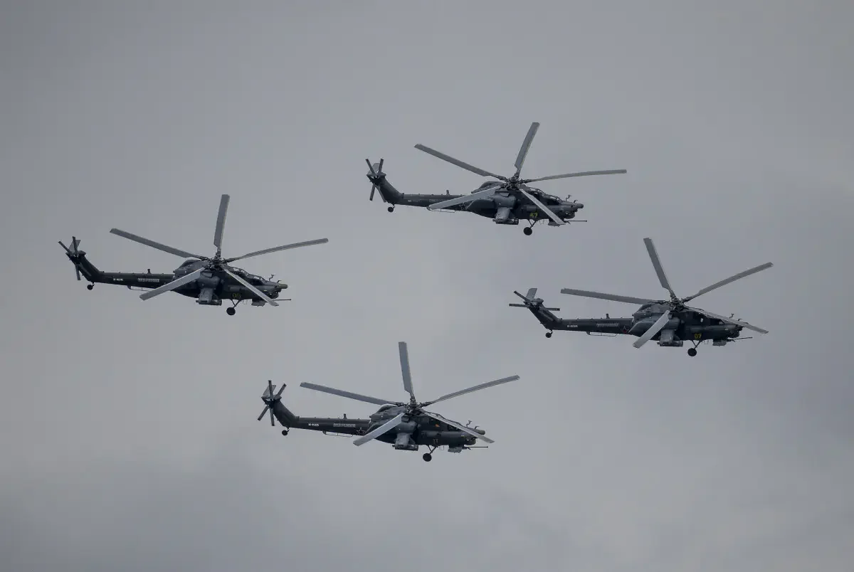 Международный военно-технический форум «Армия» (авиационная часть). Кубинка, Россия