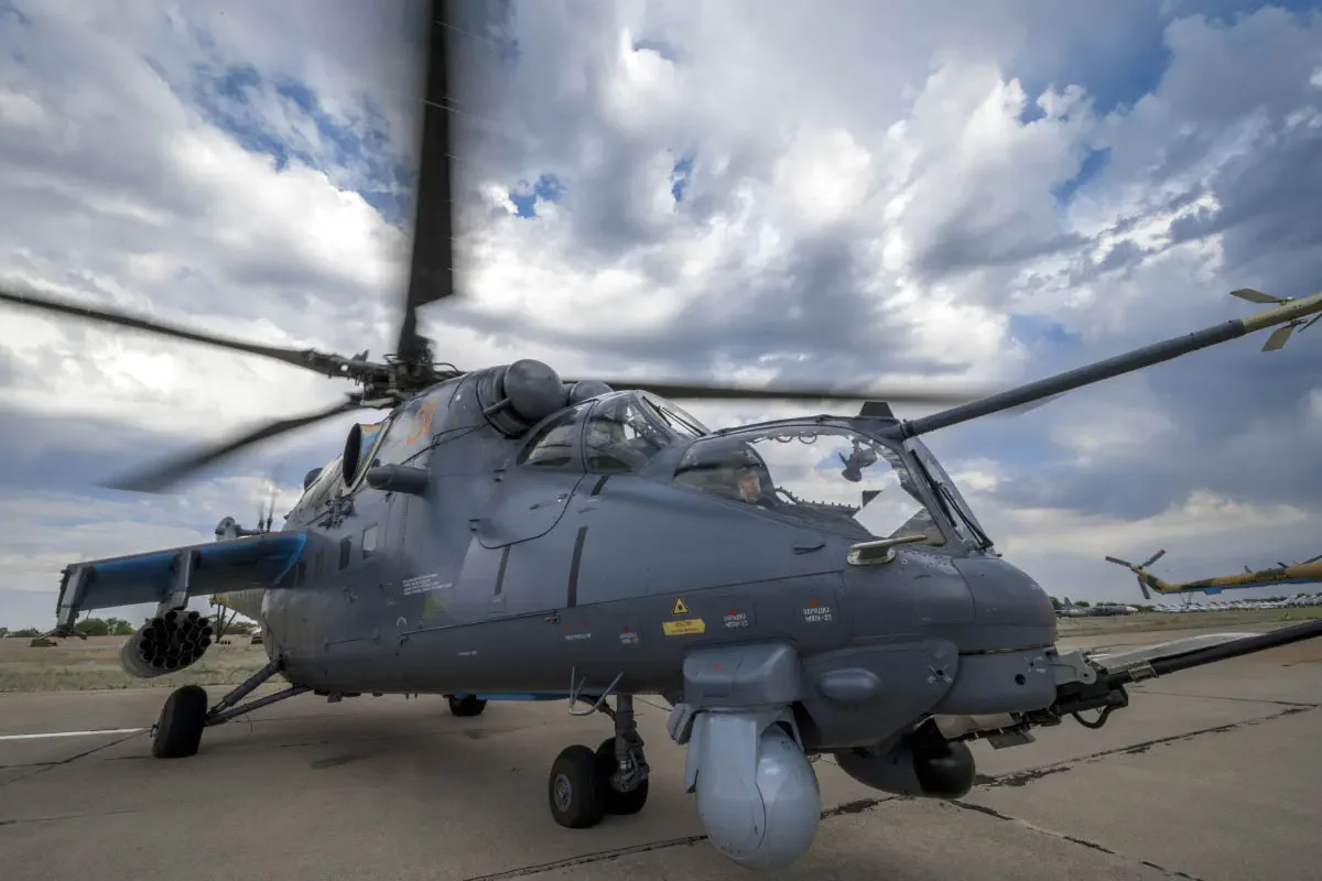 Ми-35М ВВС Казахстана