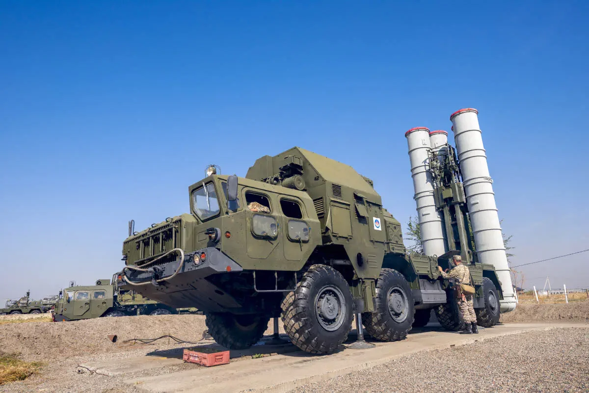 S-300PS (NATO reporting name SA-10 Grumble) anti-aircraft missile system Kazakh Air Defense Forces
