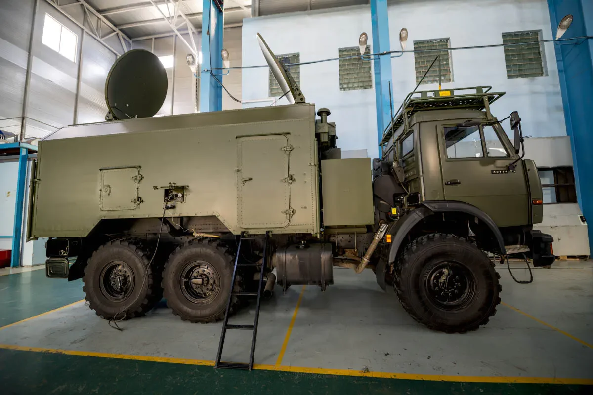 Plant named after S.M. Kirov manufactures communications systems for the armed forces. Petropavlovsk, Kazakhstan