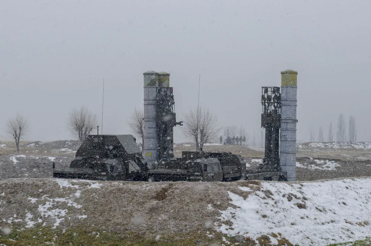 ЗРК С-300ПС (по классификации НАТО SA-10 Grumble) Сил воздушной обороны Казахстана