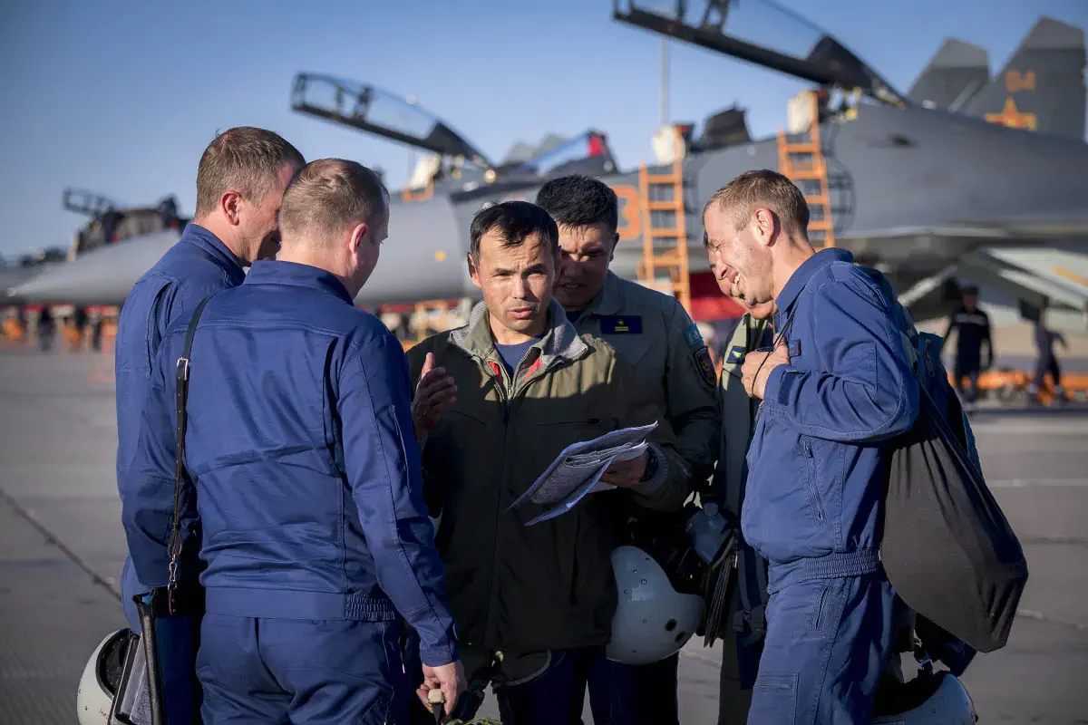 Совместные учения ВВС Казахстана и России «Восток-2019»