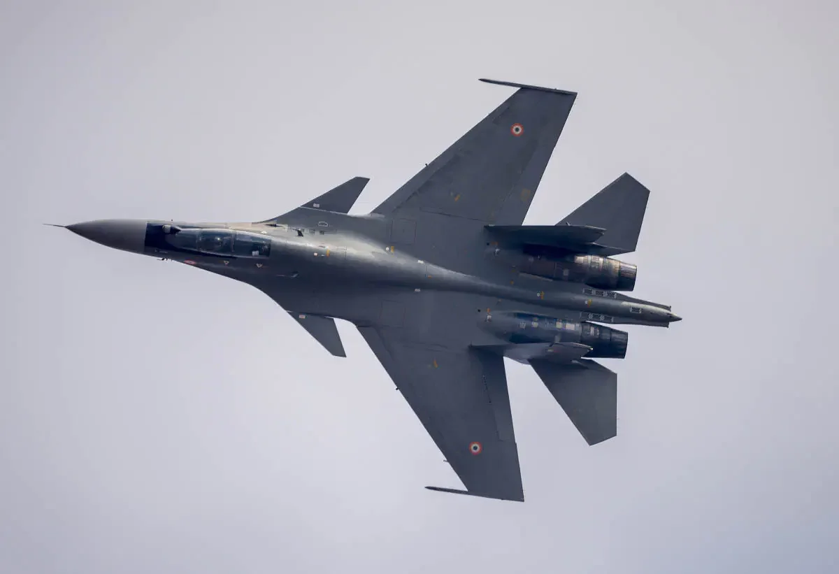 International Aviation show Aero India-2017. Yelahanka air force station, Bengaluru, India