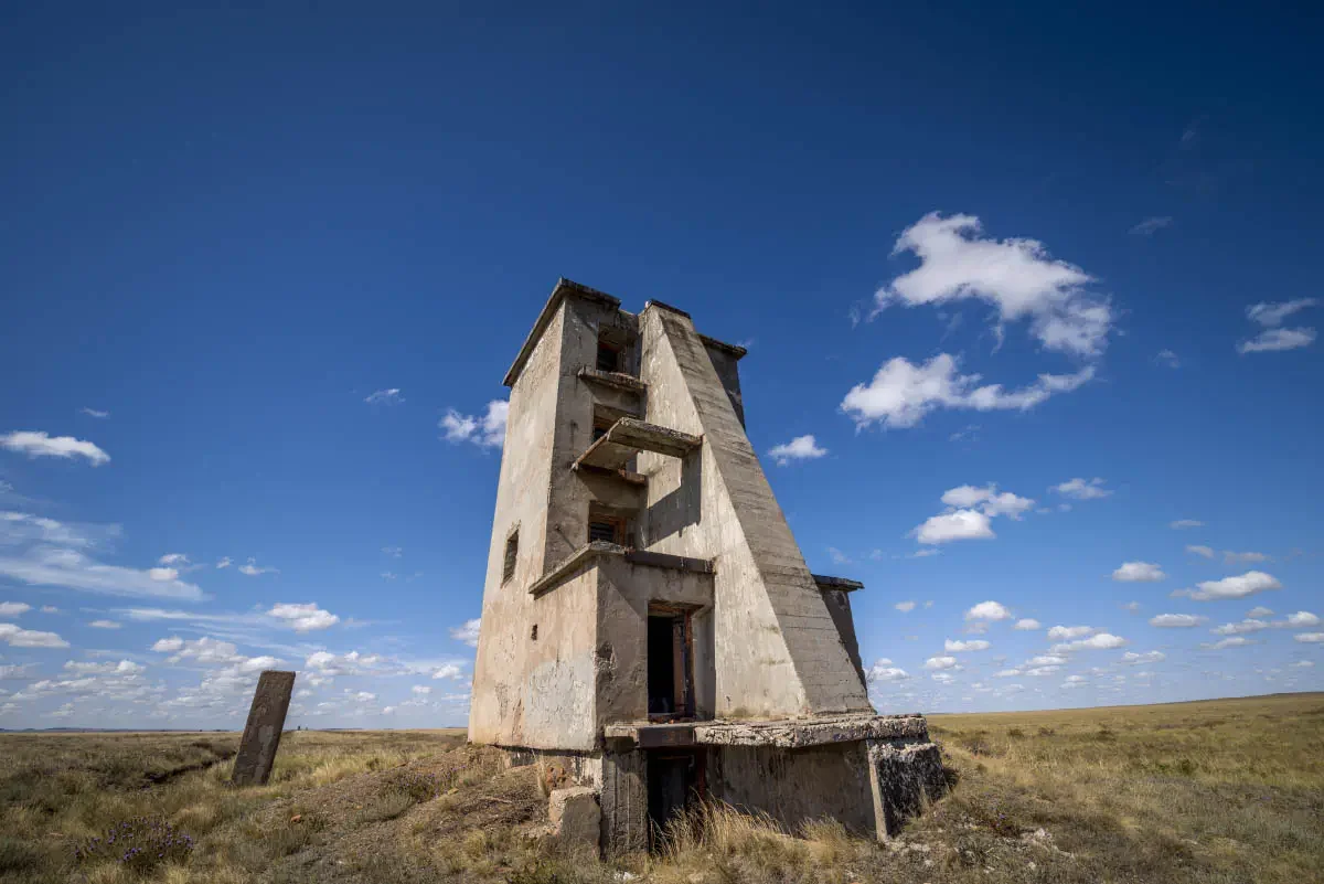 The National Nuclear Center facilities are located on the territory of the former Semipalatinsk test site. During the Cold War, nuclear weapons were tested here. Kurchatov, East Kazakhstan
