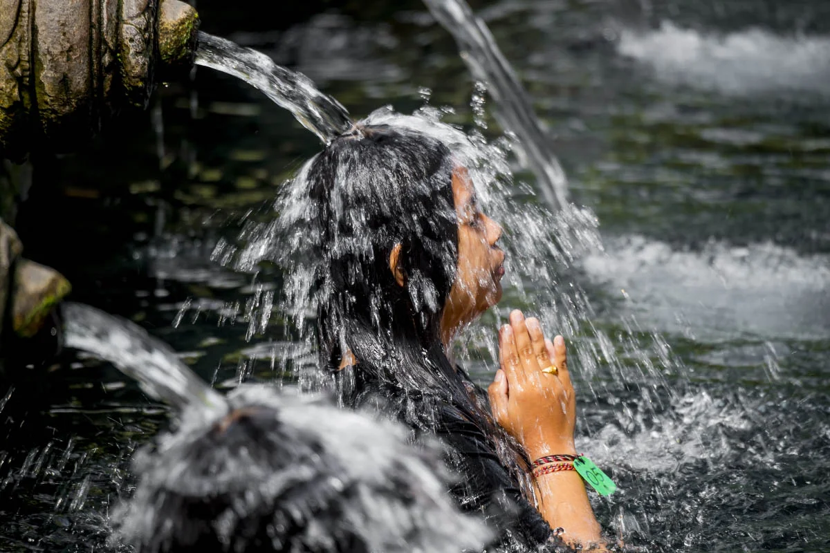Tirta Empul. Bali Island, Indonesia