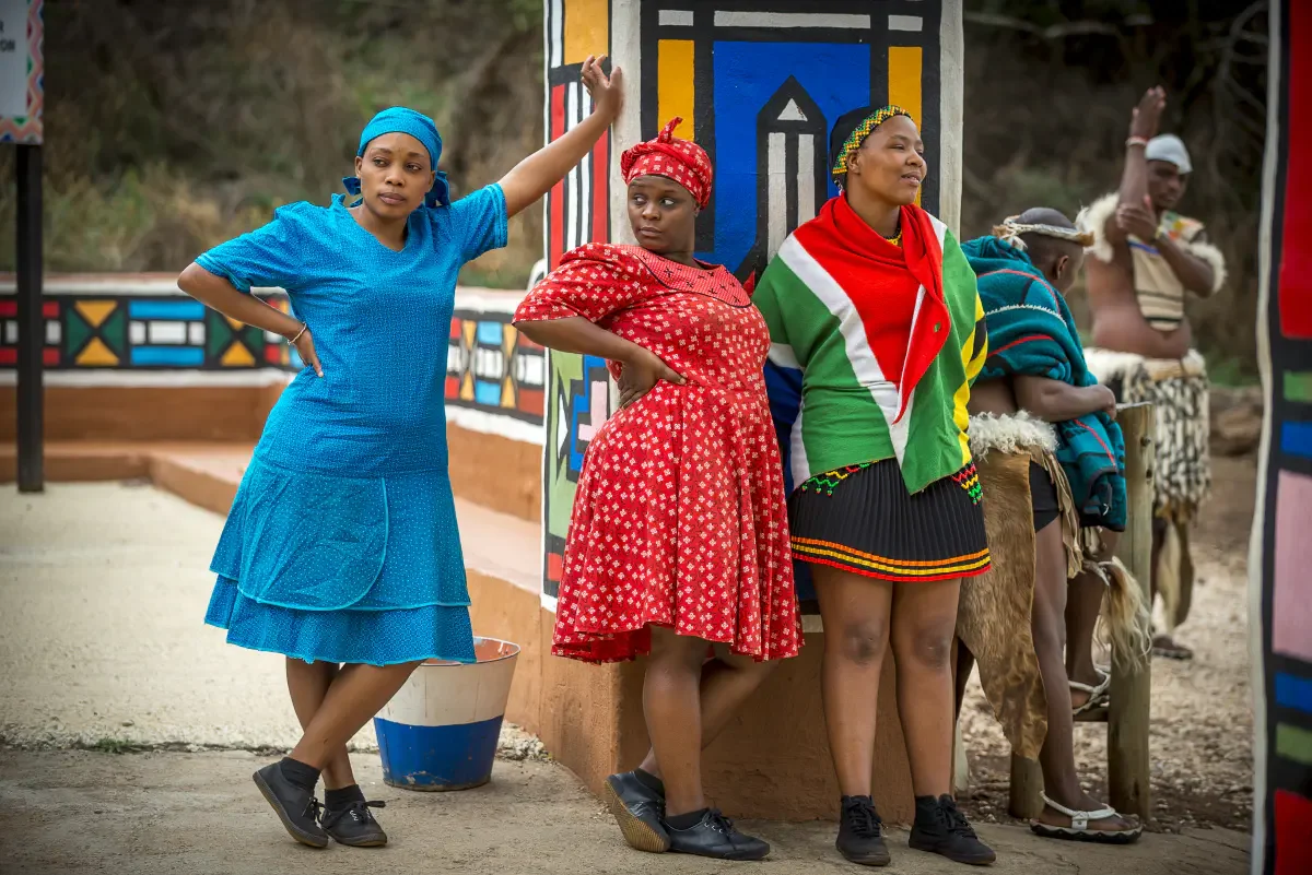 Lesedi Cultural Village. Gauteng Province, South Africa