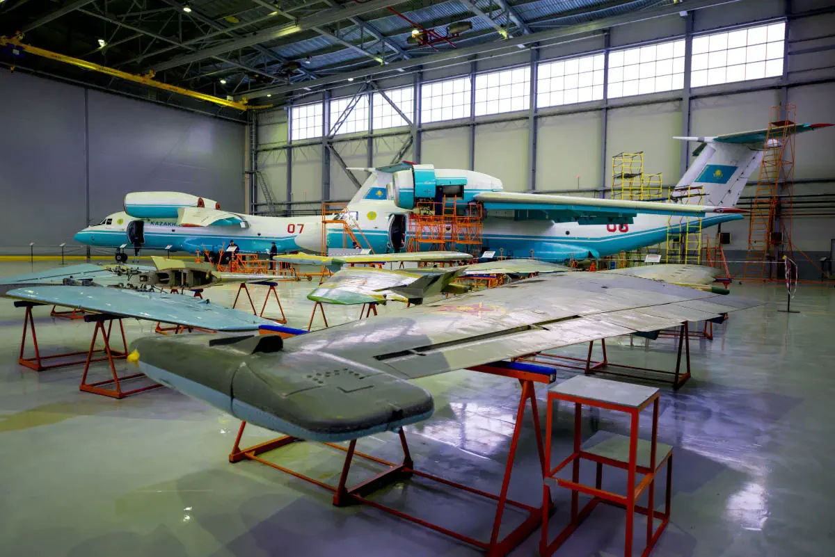 “Kazakhstan Aviation Industry” company main activity is manufacturing, maintenance, repair aviation equipment for the Kazakhstan air forces