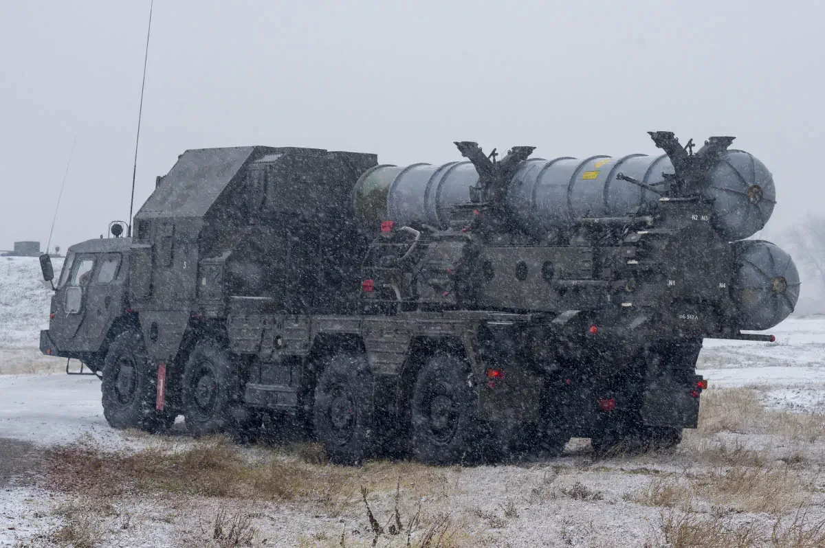 ЗРК С-300ПС (по классификации НАТО SA-10 Grumble) Сил воздушной обороны Казахстана