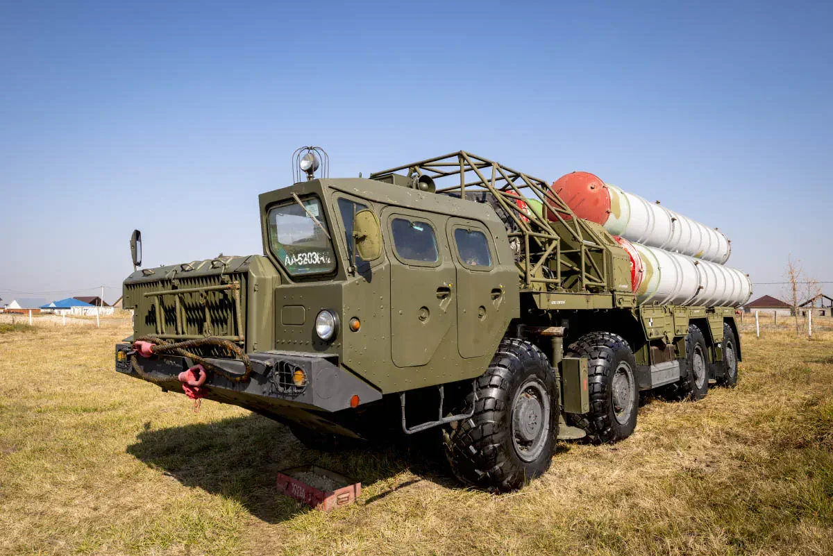 ЗРК С-300ПС (по классификации НАТО SA-10 Grumble) Сил воздушной обороны Казахстана