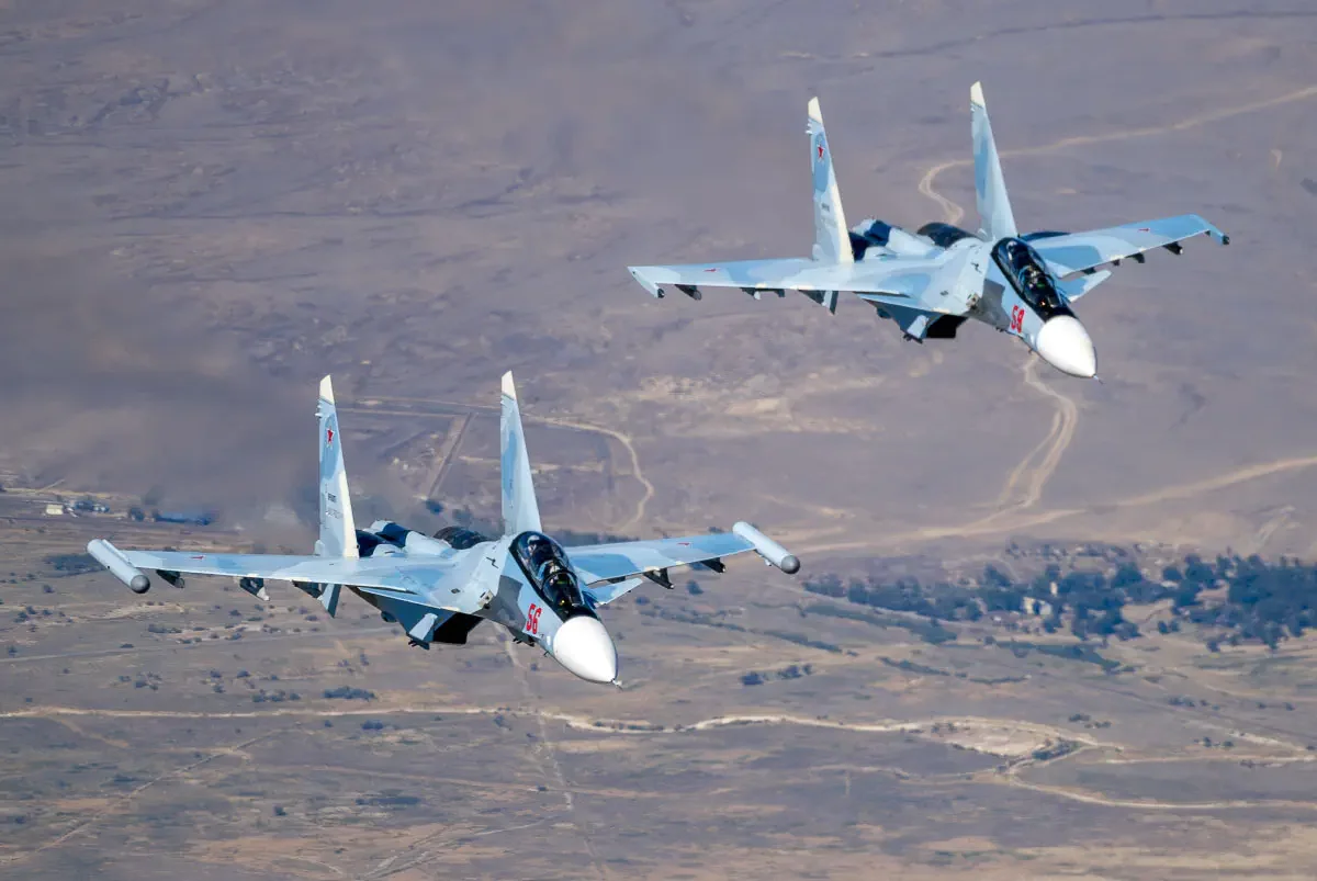 Совместные учения ВВС Казахстана и России «Восток-2019»