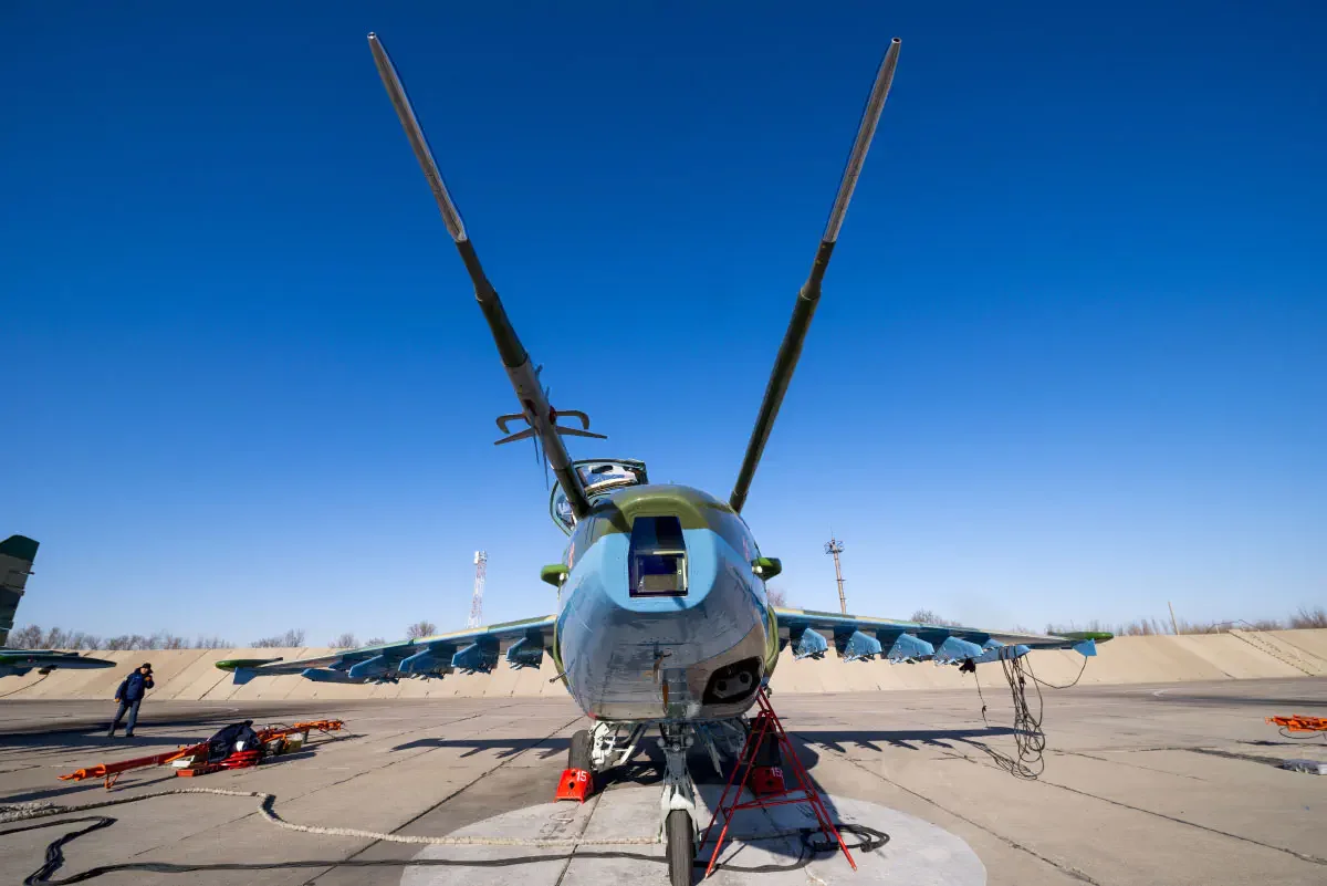Су-25УБМ ВВС Казахстана