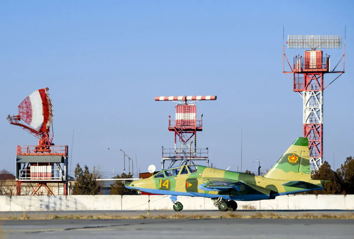 Су-25УБМ ВВС Казахстана