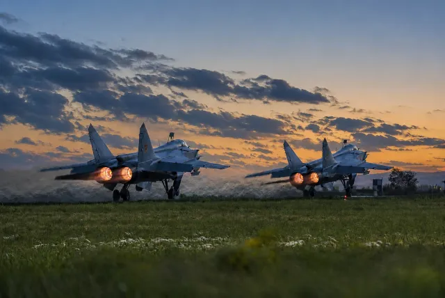 Взлёт на рассвете