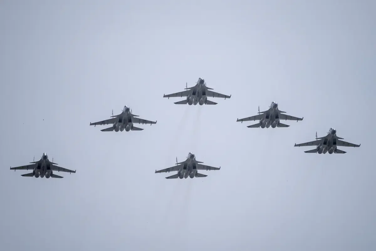 Су-30СМ ВВС Казахстана