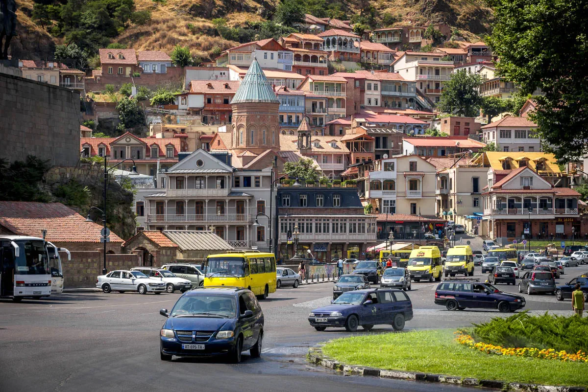 Historical center of Tbilisi, Georgia