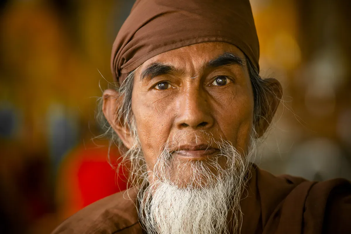 Burmese philosopher. Botatoung Pagoda. Yangon