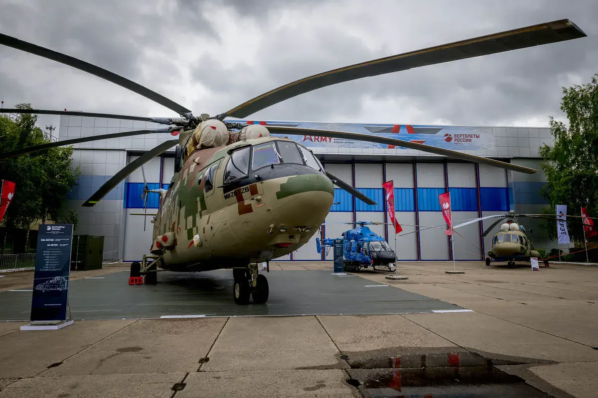 Международный военно-технический форум «Армия» (авиационная часть). Кубинка, Россия