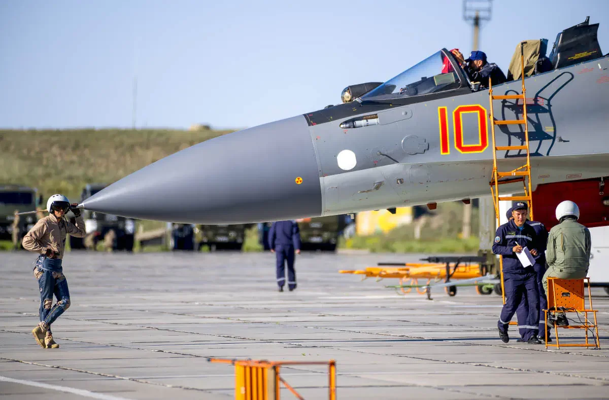 Су-30СМ ВВС Казахстана